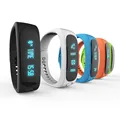 100 New E02 Smartband Health Fitness Tracker Sport Bracelet Waterproof Wristband for IOS Android Smart watch