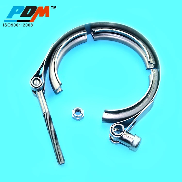 
Stainless Steel Standard V-band Clamps With Male Female Flanges Kits 