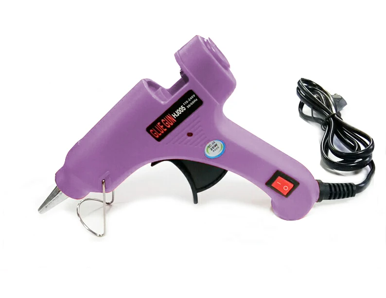 Клеевой пистолет HJ005, 20 Вт, промышленные мини-пистолеты, термоэлектрический клеевой пистолет с европейской вилкой, инструмент для тепловой температуры, Прививка, ремонт