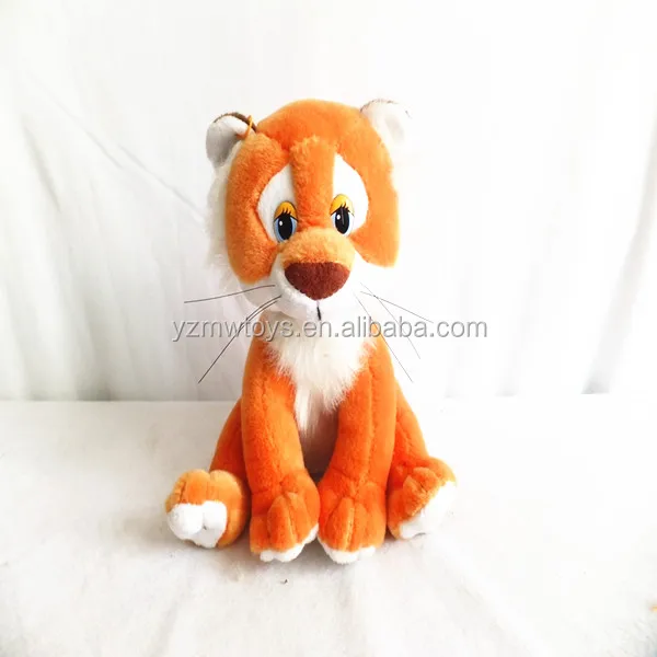 Personalized 25cm Realistic Sitting Lion Soft Plush Toy for Kids & Adults