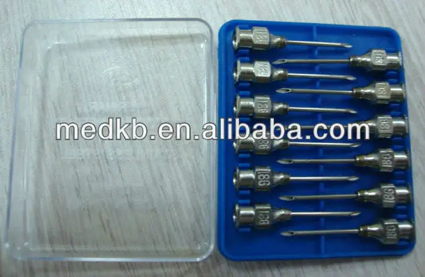 Veterinary Stainless Steel Needle luer lock