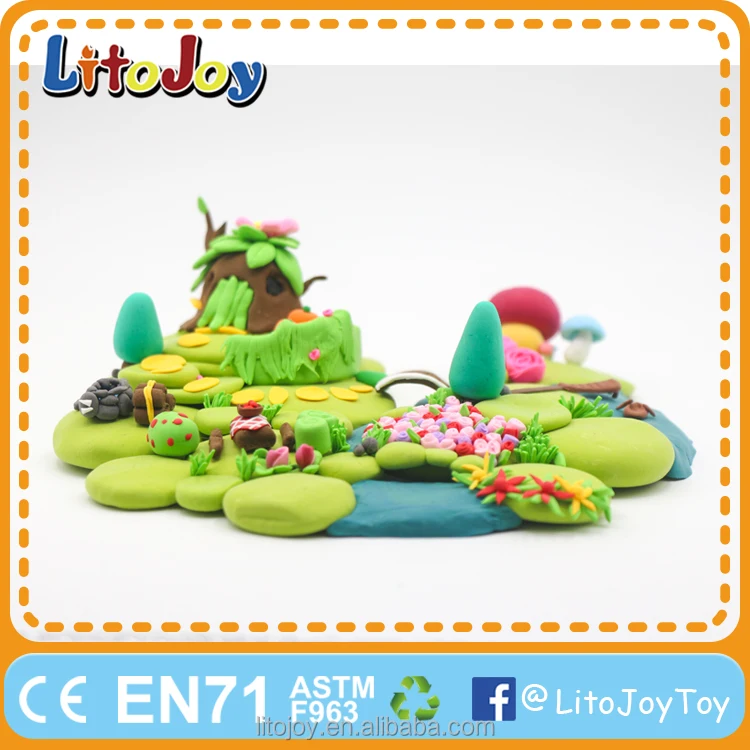 LitoJoy 15 г пакет свет пластилин 24 цветов