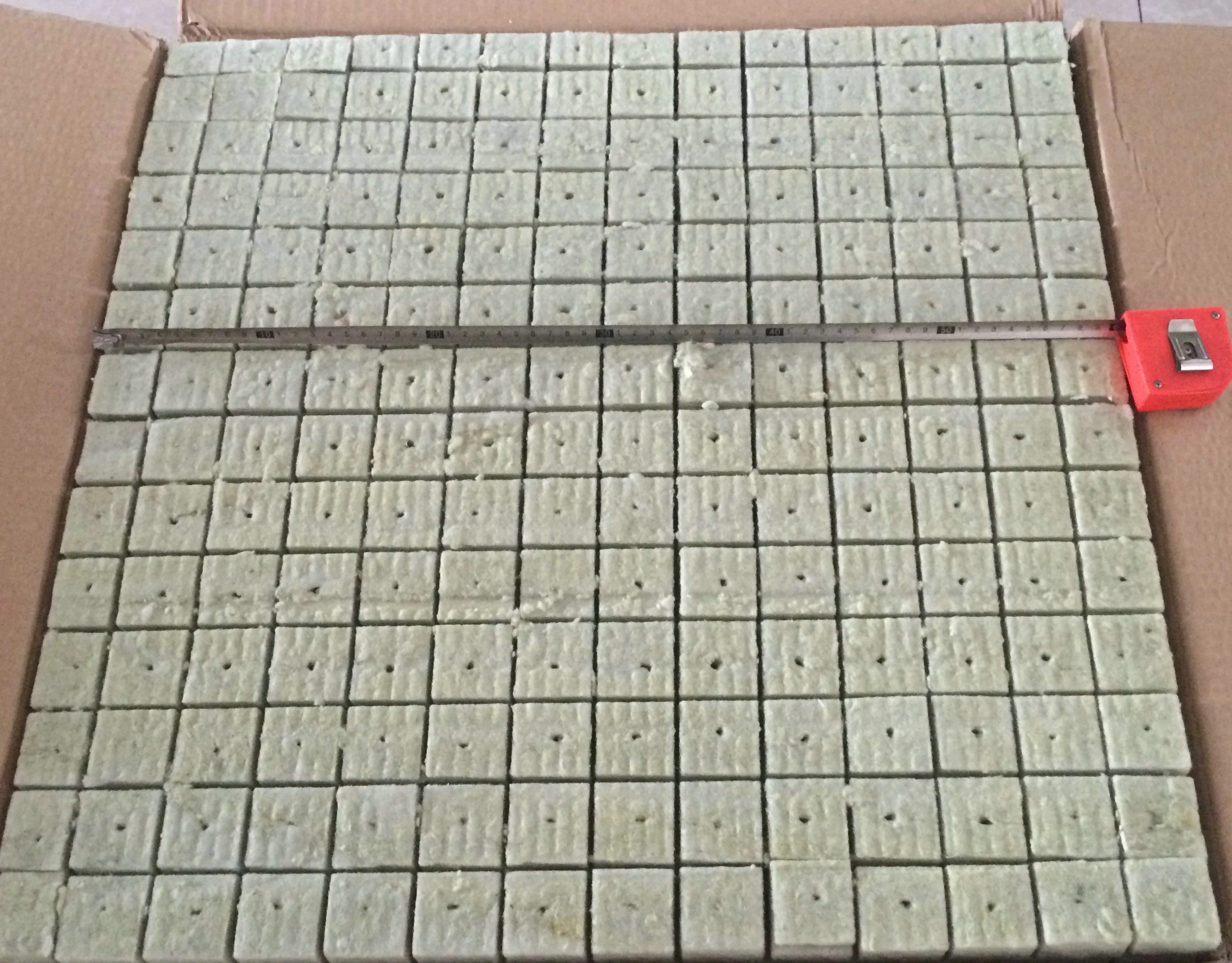 Cheaper Horticultural Rock wool Stonewool  Plug Cube