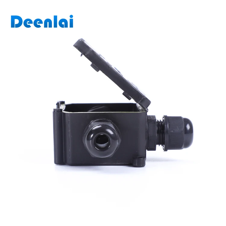 3 Way Outdoor Electronic Plastic IP66 Waterproof Junction Box with cover linked