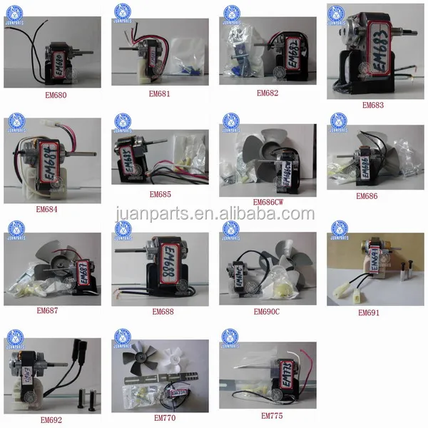 (EM336)ER5300158289 ERP Refrigerator Evaporator Motor Electrolux 5300158289