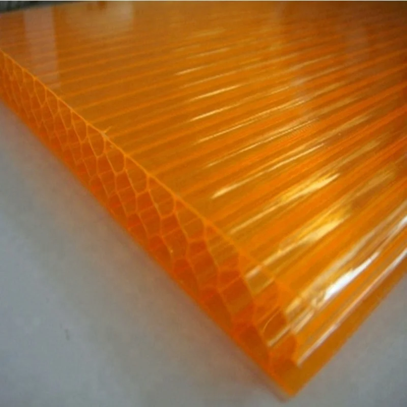 
honeycomb polycarbonate plastic sheet balcony cover sheet roof materials 