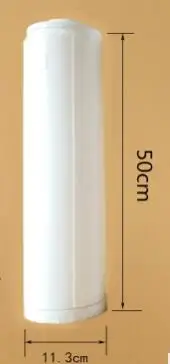 Пустый пополняемый картридж для канистры из смолы/GAC/Carbon Water фильтра, 2,5 дюйма х 10 дюймов или 2,5 дюйма х 20 дюймов