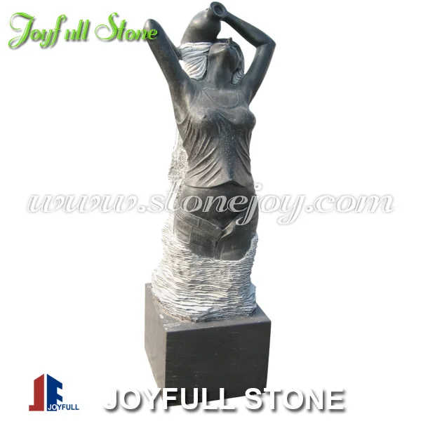 
Marble Women Fountain Water feature, Statue Garden Fountain 