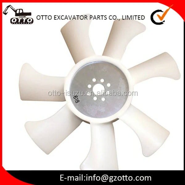 8943426180 SK60 4JB1 Diesel Engine Cooling Fan Blade