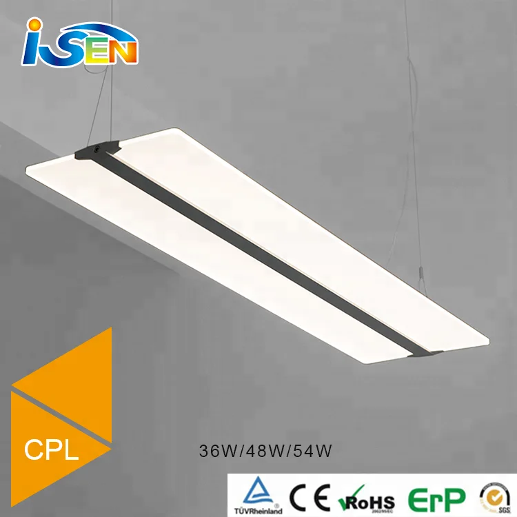 CE&RoHS Modern housing lighting with Radio Frequency 48W LED Clear pendant light