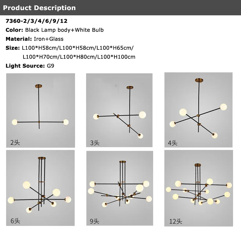 
Contemporary new staircase glass beaded chandelier for restaurant home 