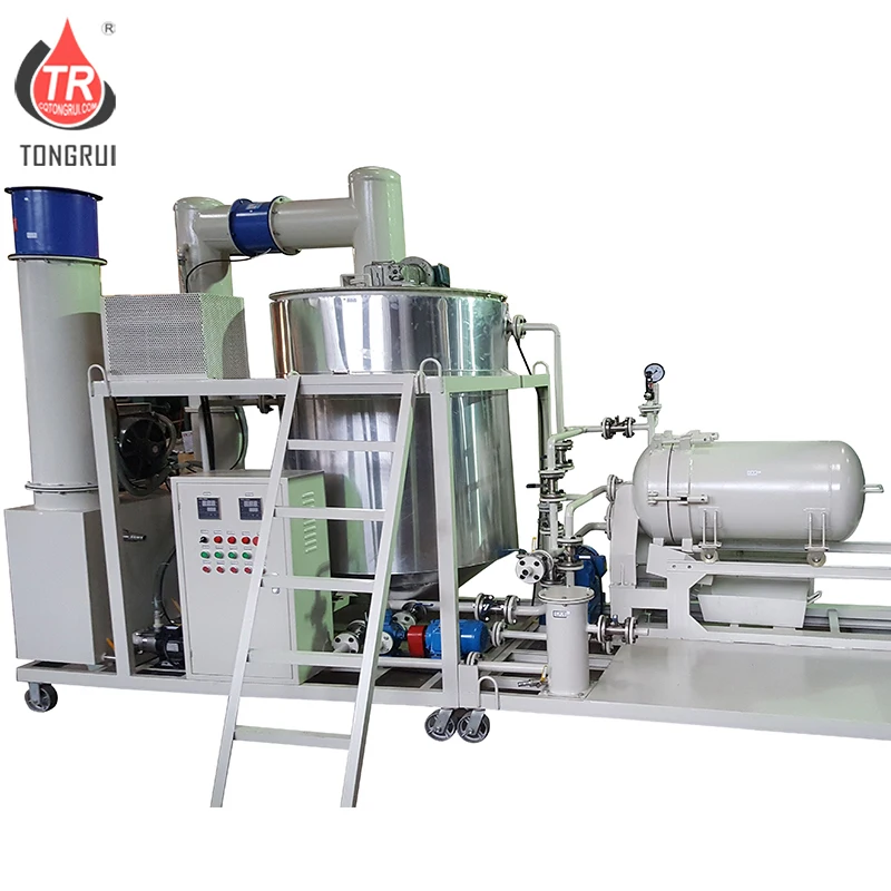 Black Diesel Engine Oil Recycling machine/Used Motor Oil Processing Machine