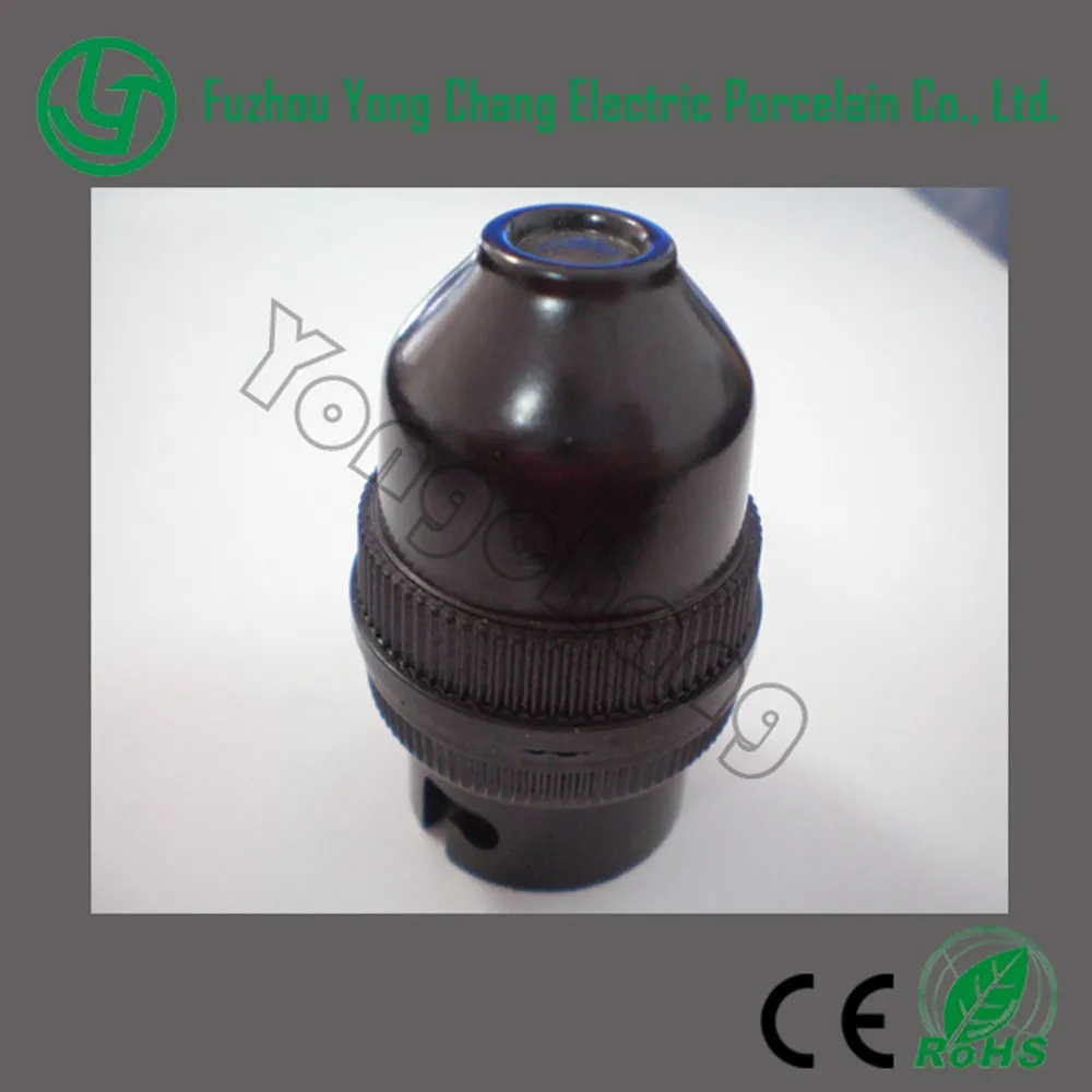 Hot sale!!! Factory sale types of bakelite e27 bulb waterproof lamp holder