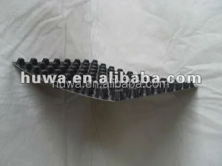 
HDPE for roof garden and foundations dimpled waterproofing membranes 