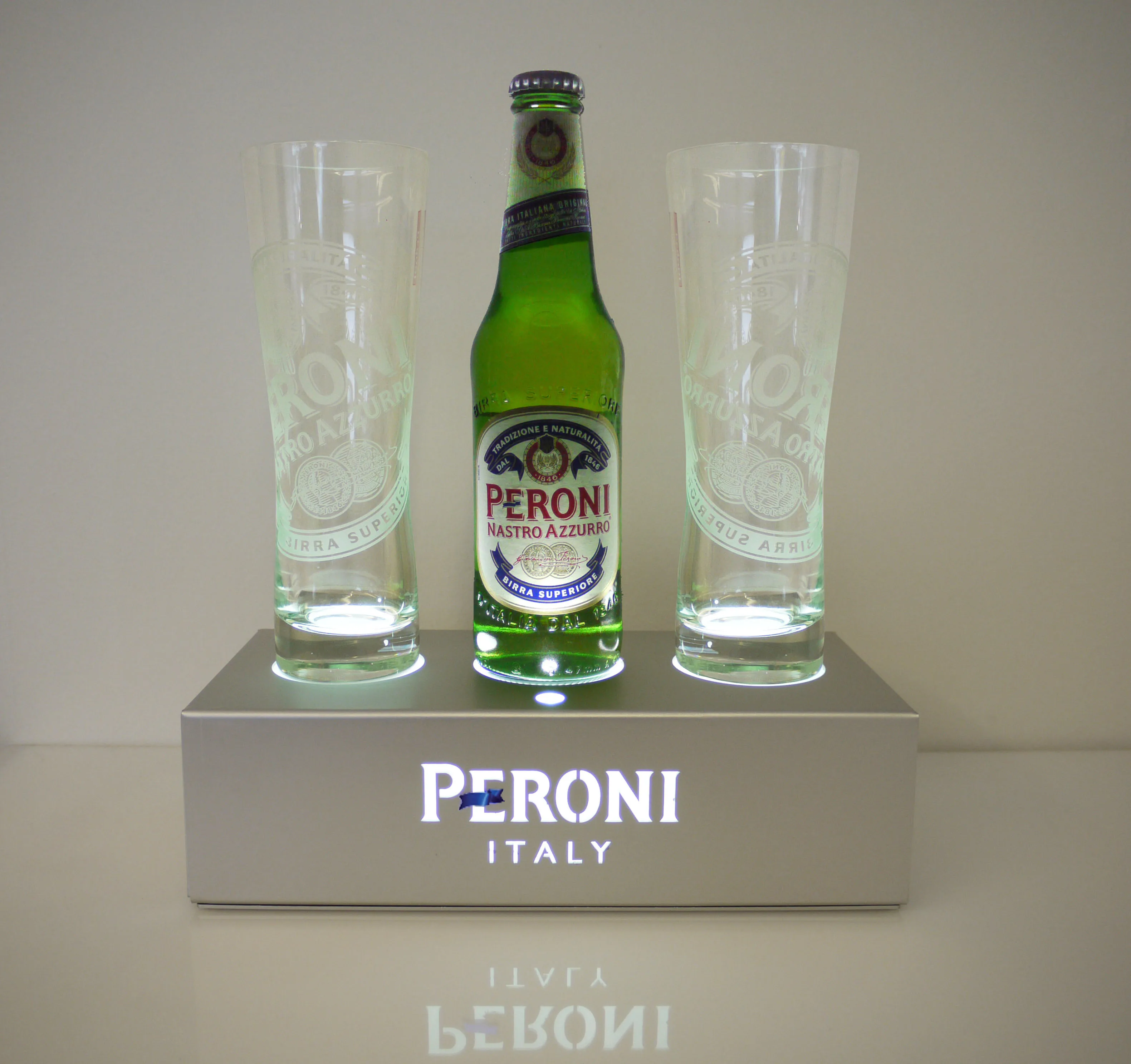 back bar Beer bottle glorifier display