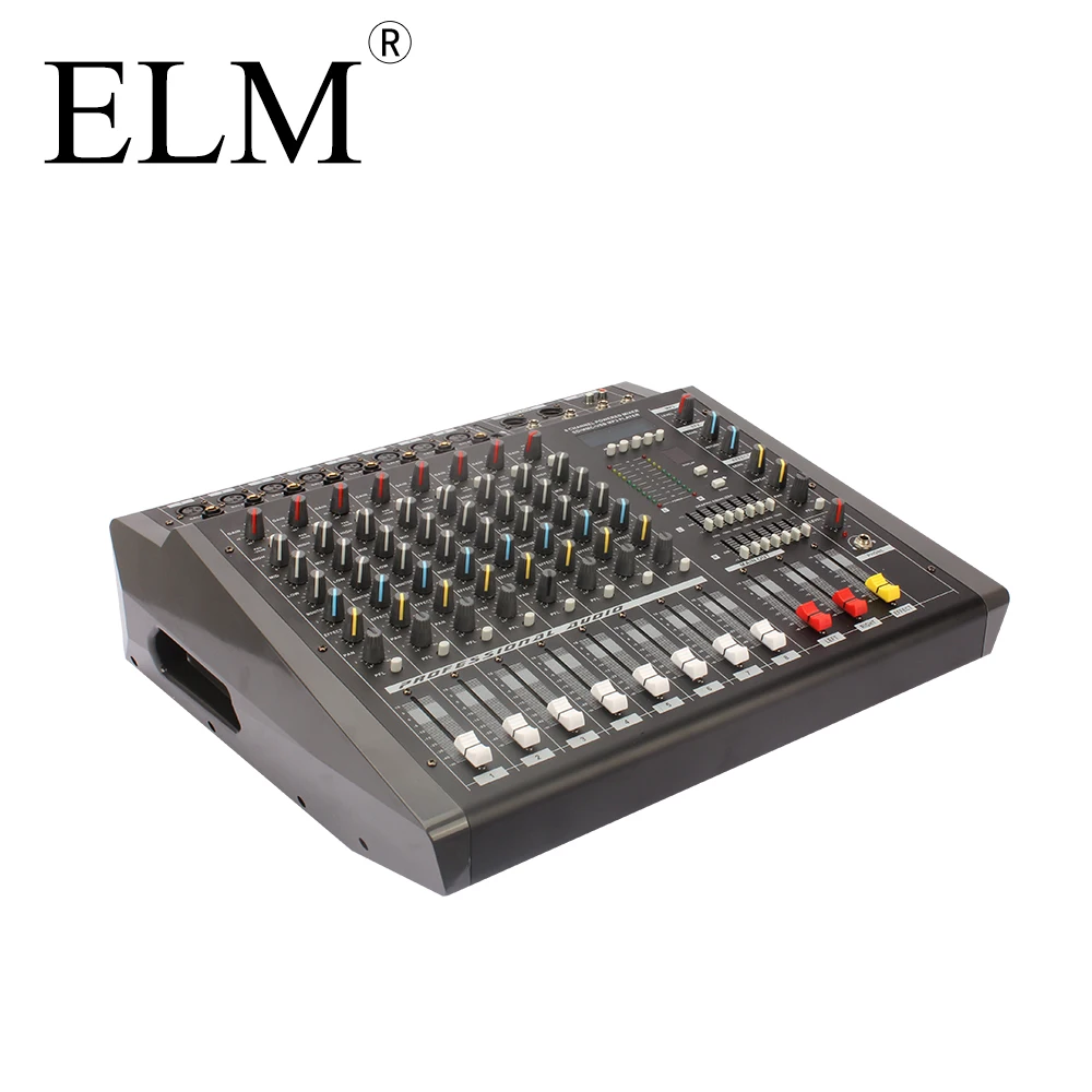 Акустическая Hi-Fi стерео аудио Amp DJ микшер мощность смешивания усилитель