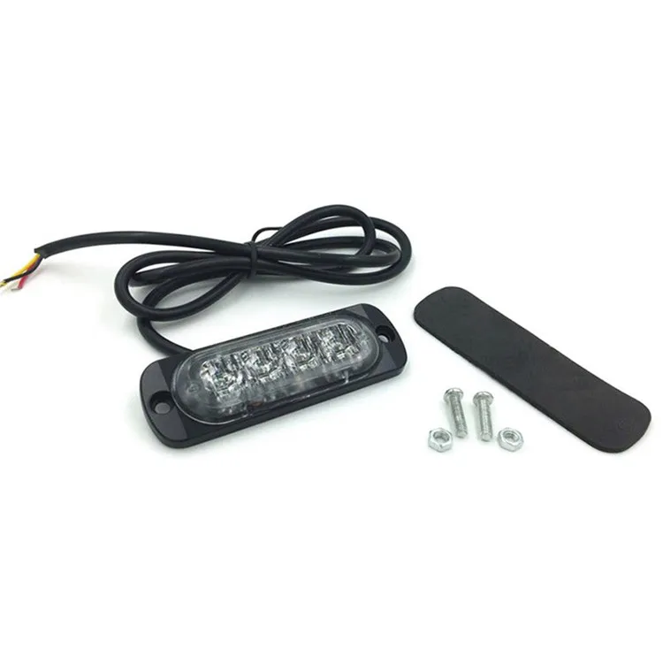 
Emergency Vehicles car 12v LED flash Light Amber Truck Strobe LED Flashing Warning Light 