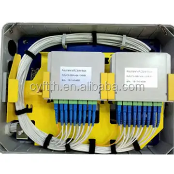 Fiber Optic Splitter 1*32 Distribution Box Plastic Box