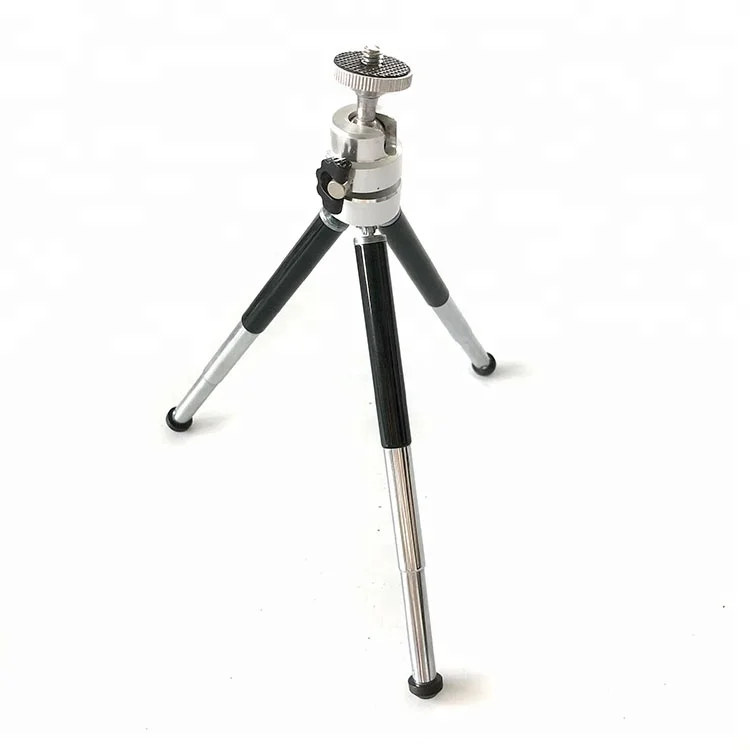 
Aluminium material and handle elevating type light aluminum tripod, extensible tripod for go pro camera and mobile phone 