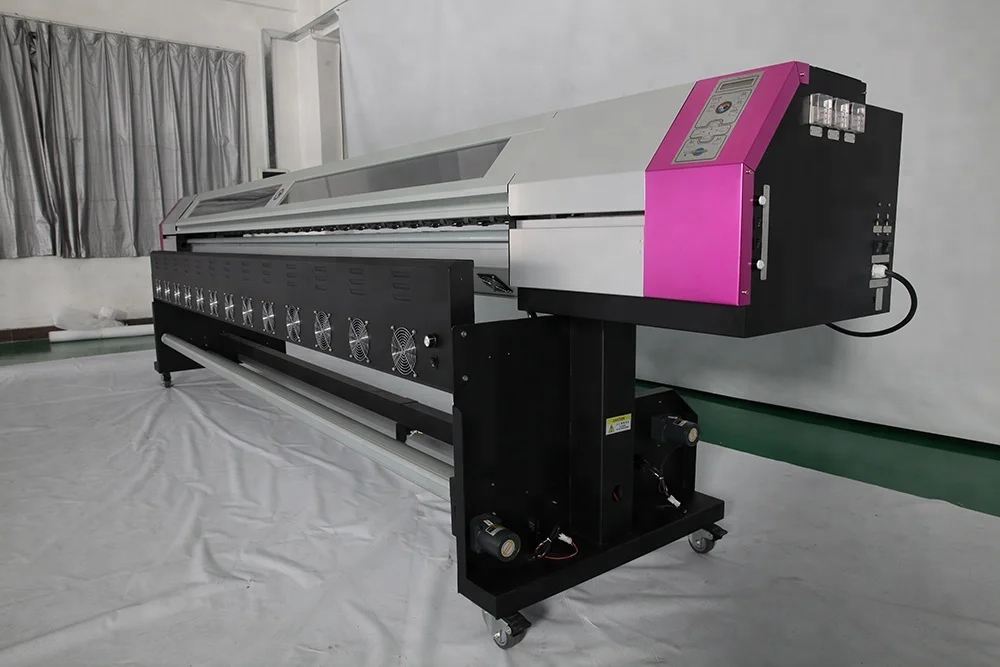 Galaxy 3.2m/10 feet large format digital indoor outdoor flex banner printing machine shipping from China