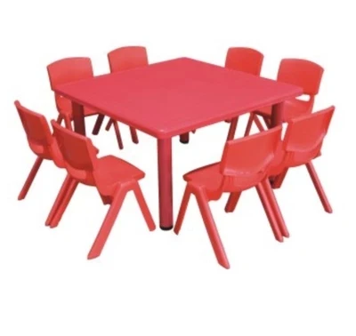 2020 детская мебель для детского сада дешевый пластиковый учебный стол для детей