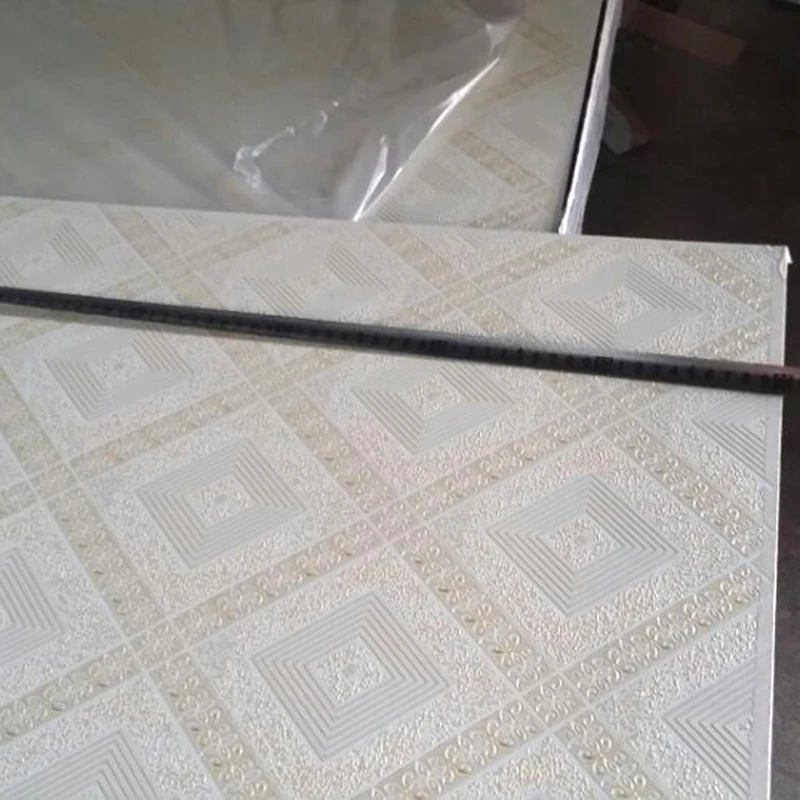 Aluminium foil backed pvc coated gypsum ceiling board