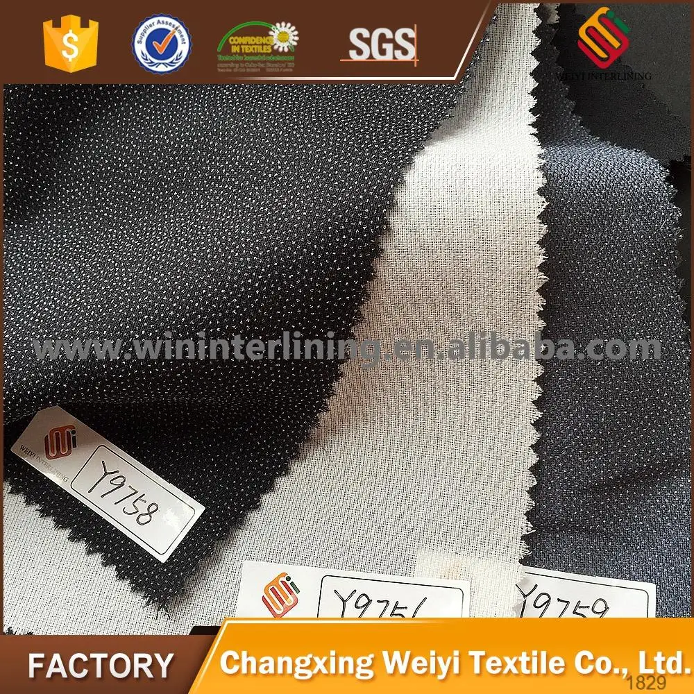 Best quality fusible warp knitted interfacing 2016