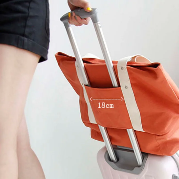 Canvas clothing shoes storage bag mummy bag