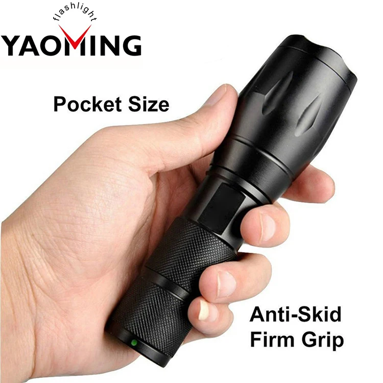 A100 G700 Ultra Bright XML T6 1000 Lumen 5 Modes Adjustable Focus Long Range LED Tactical Flashlight