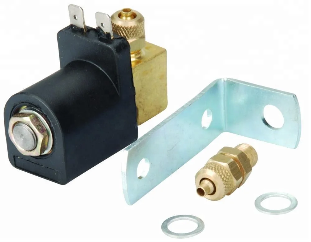 Marco Copper Solenoid valve 24V universal air horn 1/4 inch Metal Train Truck Air Horn Electric Solenoid Valve