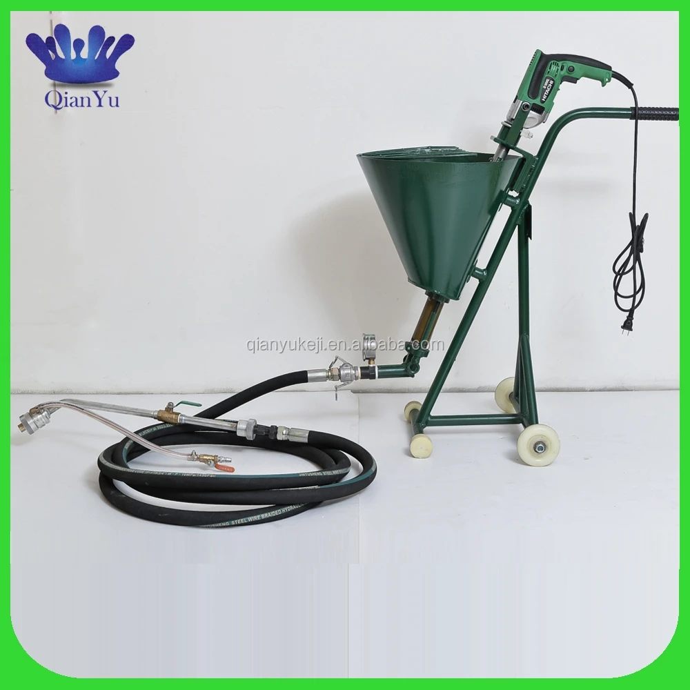 Professional cement mortar spraying machine with worm pump