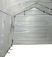 winter snow  car tent steel structure garage