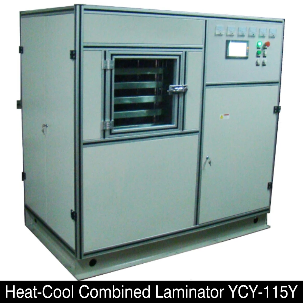 plastic PVC card laminating machine