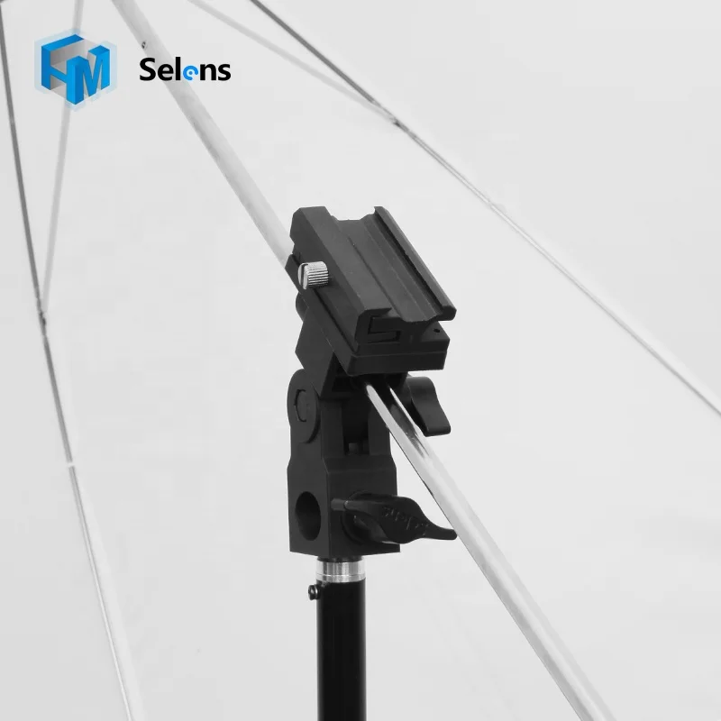 Selens Flash Bracket B Shoe Umbrella Swivel Holder Light Stand