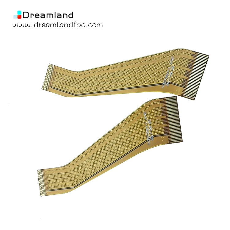 Лучшее качество короткий срок поставки 4 слоя гибких печатных плат отсканированные FPC кабель клей