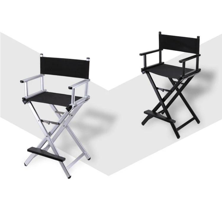 Top quality folding aluminum chair for make up