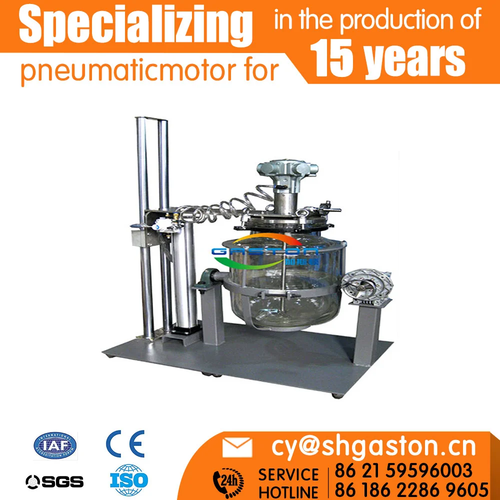
Anticorrosive pneumatic mixer acid and alkali resistant glass, explosion-proof mixer, dispersing 