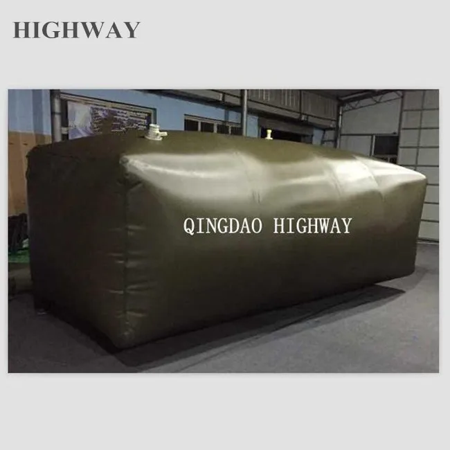 Durable flex tank container for gasoline, diesel oil storage and transport