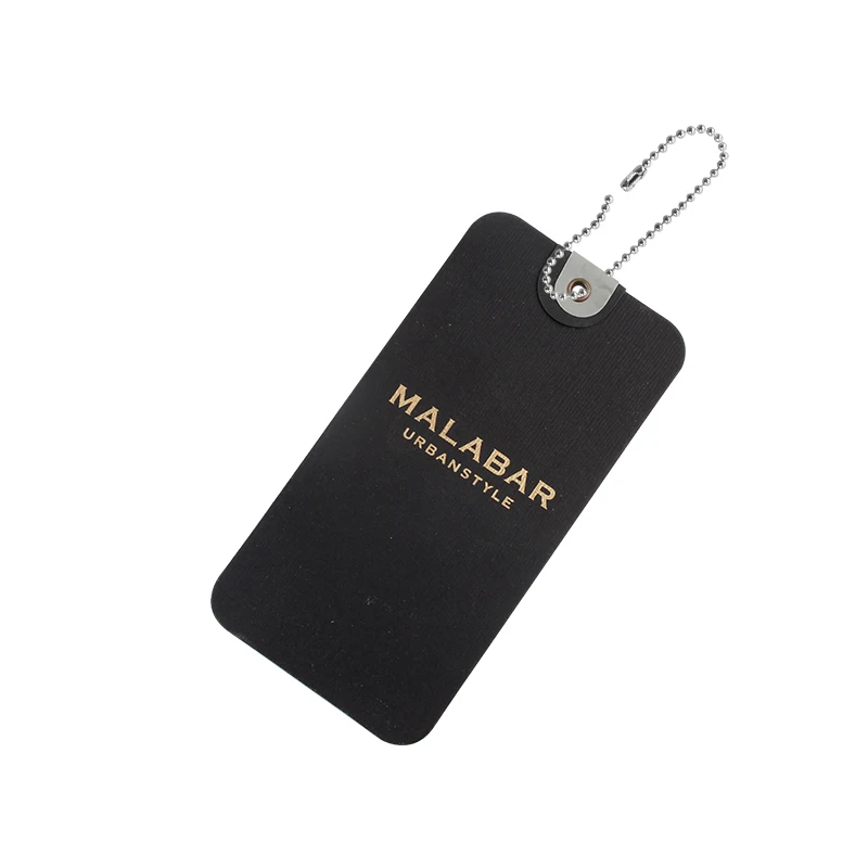 Good Price Supply Direct Square Spot UV Hemp Vintage Hang Tag