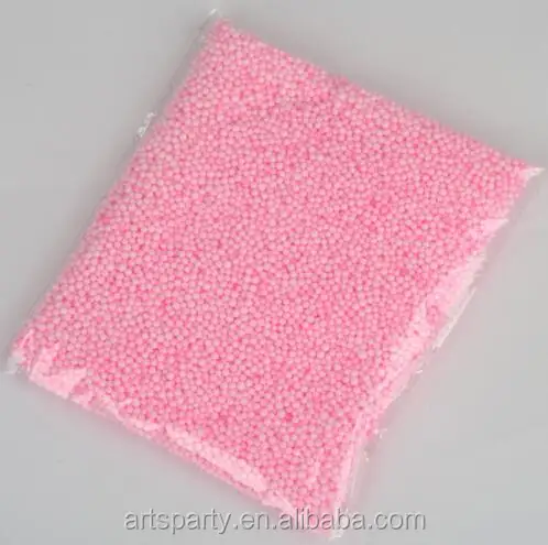 Розовые шарики из пенополистирола, 8 г, шарики из пенополистирола для украшения свадебной вечеринки, шарики из мягкого пенополистирола