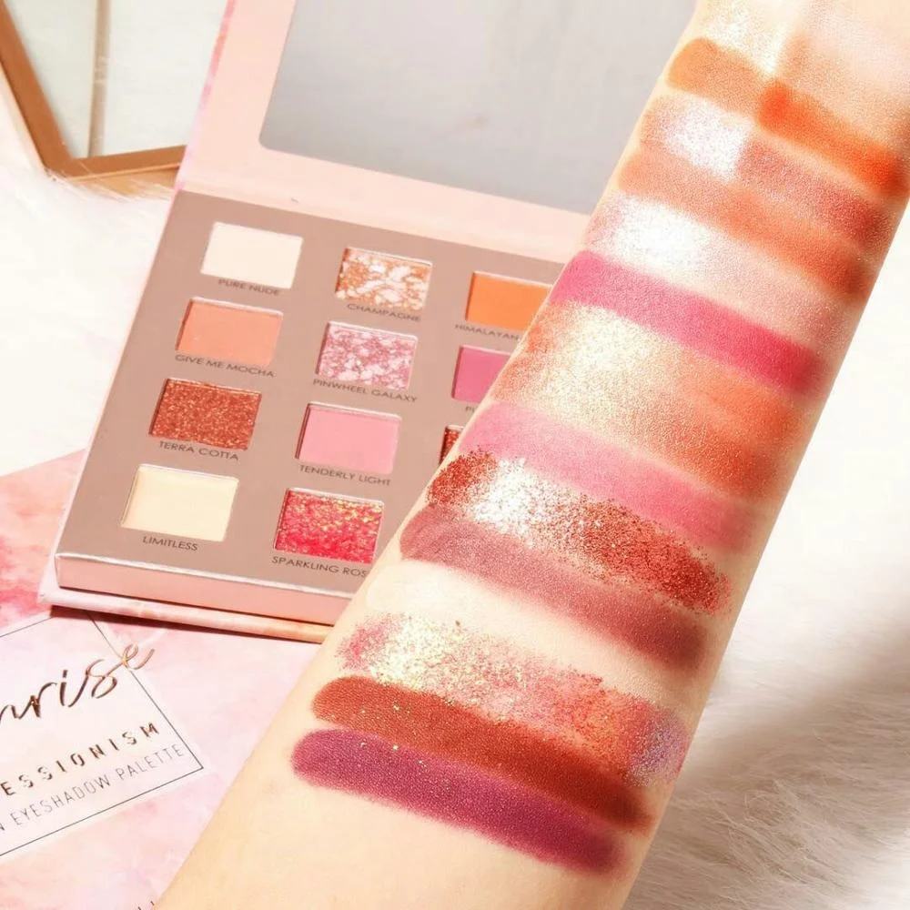 Focallure 16 Colors Pan Shimmer Primer Luminous Eye Glitter Shadow Low Moq Cruelty Free Pigments Eyeshadow