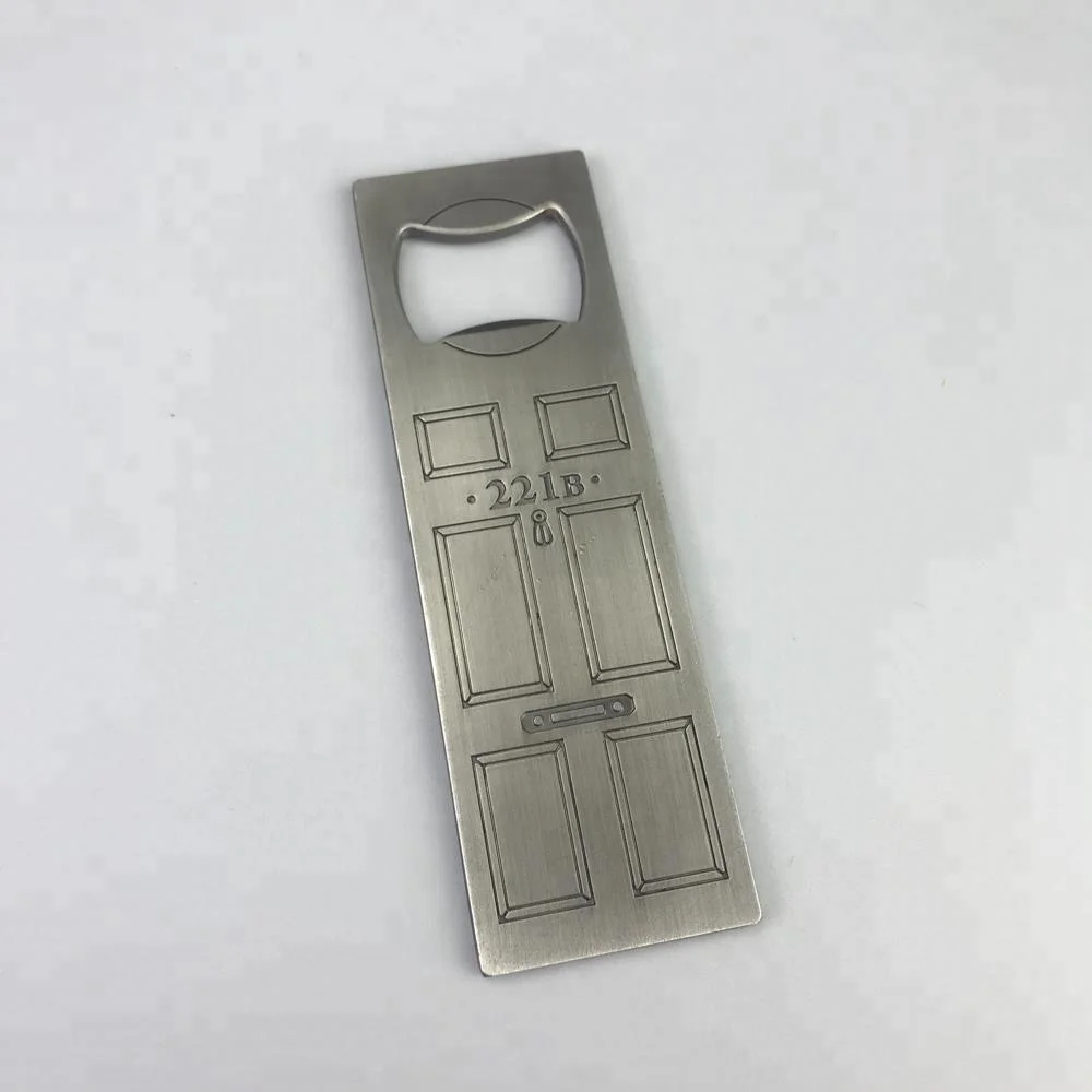 Creative stainless steel beer credit card shaped bottle opener