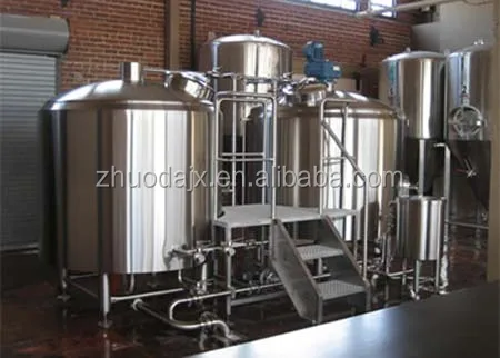 500l автоматический микро пивоваренный завод на продажу с 24 часов на линии службы