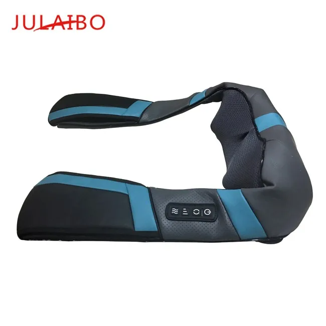 Electric heating cervical vertebra back massager shawl kneading cervical spine shiatsu massage shawl