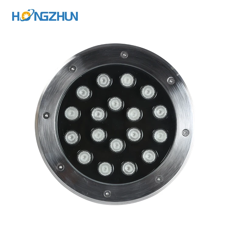 Outdoor IP68 12/24 volt 18w inground led tree uplight for garden landscape