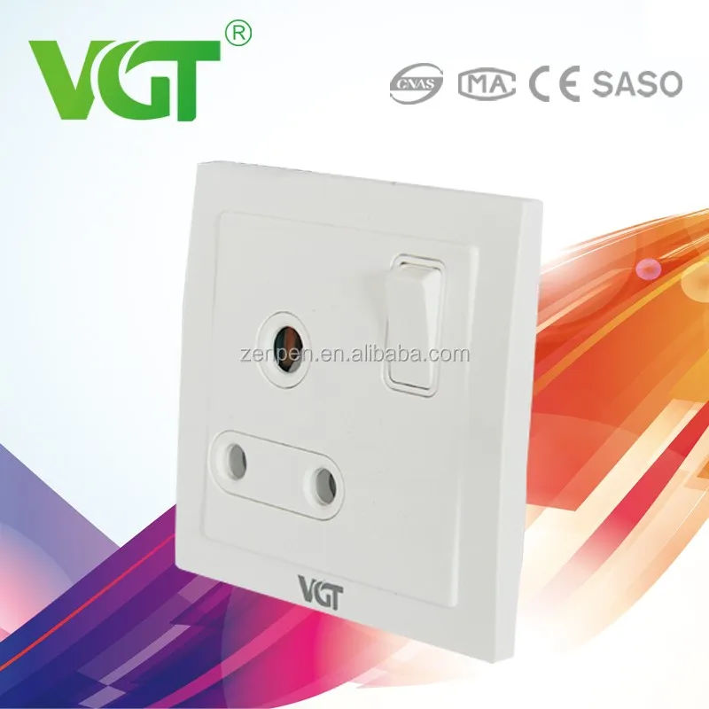 VGT High Quality Outdoor water proof three gang switch