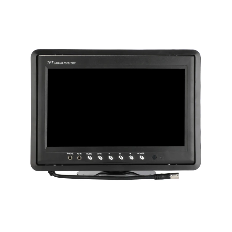 9 inch Car TFT LCD Monitor Support Rear View Camera DVD Player/MP3/MP4/MP5/TV