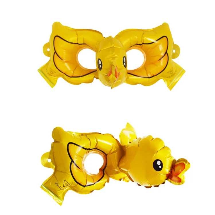 Funny designer cheap price top choice party decoration wholesale duck shape mask foil balloons helium balloon