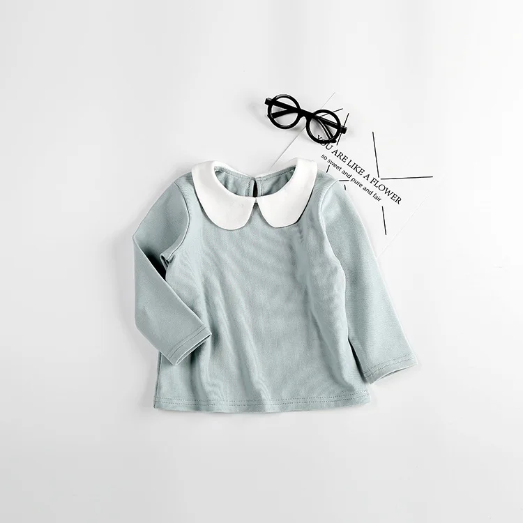 Женская рубашка из хлопчатобумажной ткани с лентами