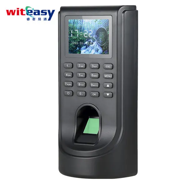 Fingerprint Recognition Scanner Rfid Card and Password Registration Access Control Device